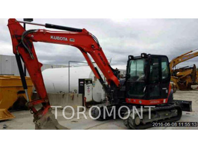 2015 TRACK EXCAVATORS KUBOTA TRACTOR CORPORATION KX080-4GA