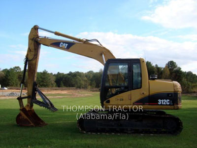 2007 TRACK EXCAVATORS CATERPILLAR 312CL TH