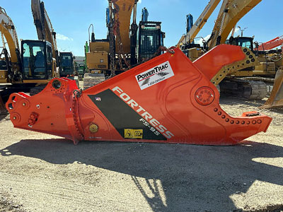  Attachments - Demolition FORTRESS FS95R Mobile Shear - New