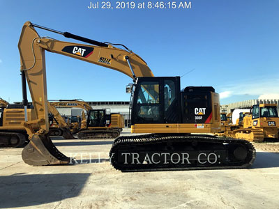 2019 TRACK EXCAVATORS CATERPILLAR 335FLCR