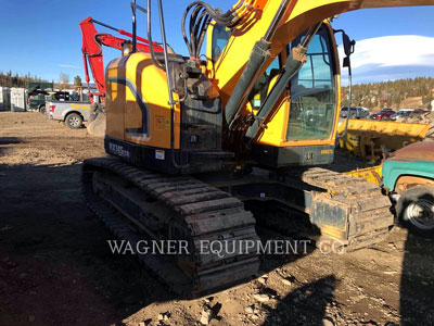 2017 TRACK EXCAVATORS HYUNDAI HX145 LCR