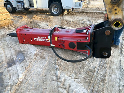  Attachments - Hydraulic Hammers CONNECT WORK TOOLS CH175