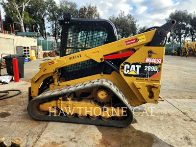 2017 COMPACT TRACK LOADER CAT 289D CAB