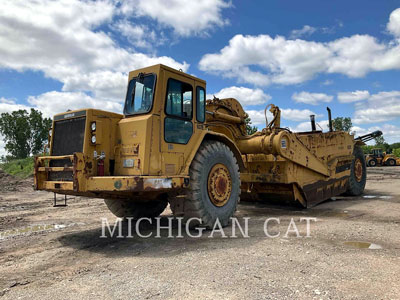 1986 WHEEL TRACTOR SCRAPERS CAT 637E